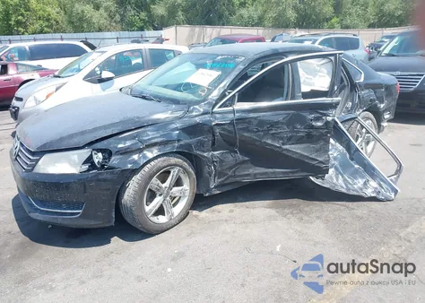 2013 Volkswagen Passat 2.5L Se from USA, damaged, VIN 1VWBP7A3XDC062979